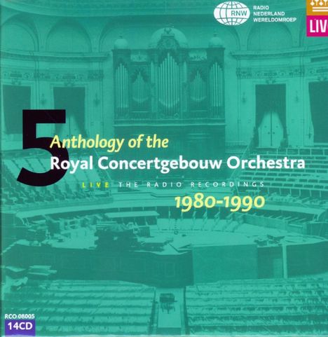 Anthology of the Concertgebouw Orchestra Amsterdam Vol.5, 14 CDs