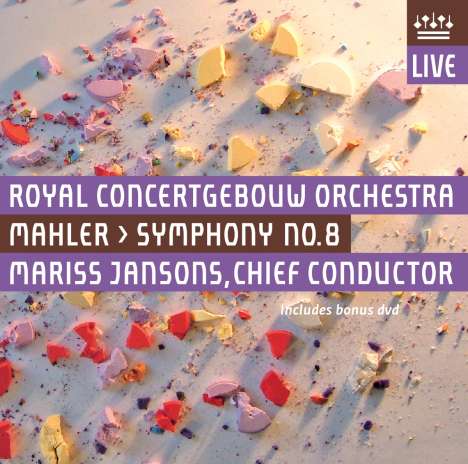 Gustav Mahler (1860-1911): Symphonie Nr.8, 1 CD und 1 Blu-ray Disc
