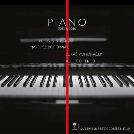 Queen Elisabeth Competition 2021 - Klavier 2013 &amp; 2016, 4 CDs