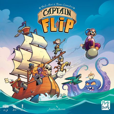 Paolo Mori: Capitain Flip, Spiele