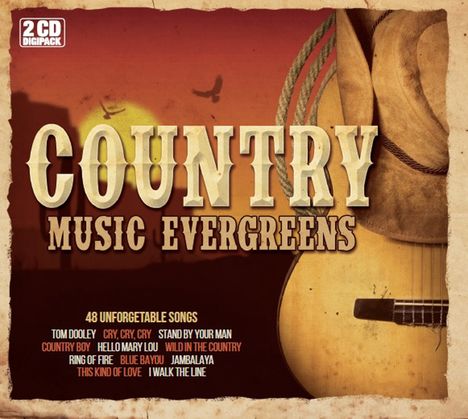 Country Music Evergreens, 2 CDs