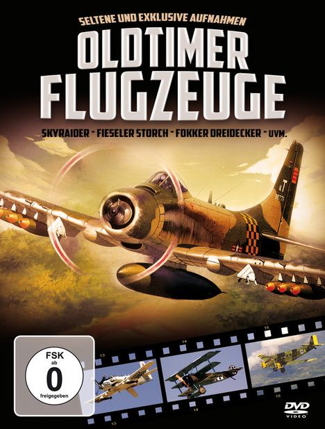 Oldtimer Flugzeuge - Seltene und Exklusive Aufnahmen, DVD