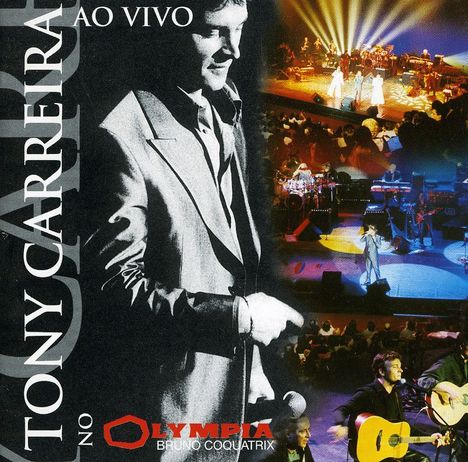 Tony Carreira: Ao Vivo No Olympia, CD