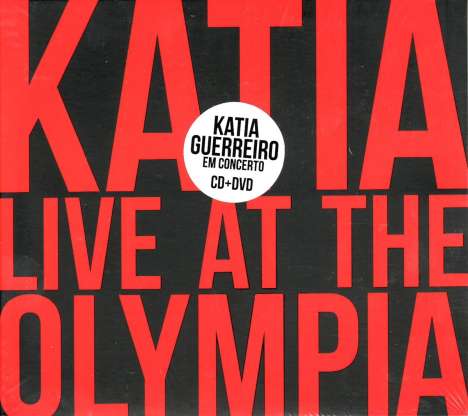 Katia Guerreiro: Live At The Olympia Paris (CD + DVD), 1 CD und 1 DVD