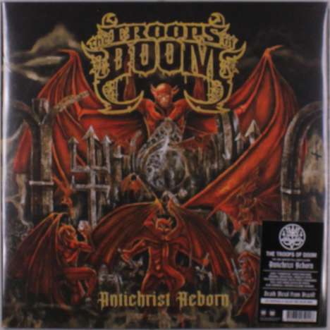 Troops Of Doom: Antichrist Reborn (Limited Edition) (Galaxy Red Vinyl), LP