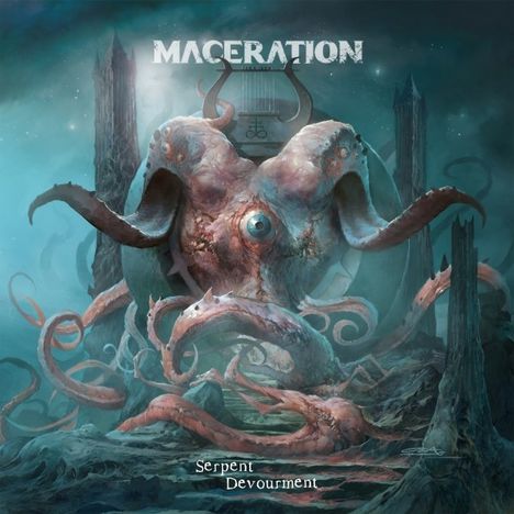 Maceration: Serpent Devourment (Light Blue Vinyl), LP