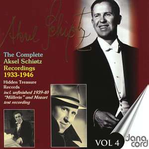 Aksel Schiötz - Complete Recordings Vol.4, CD