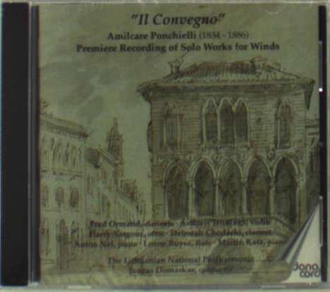 Amilcare Ponchielli (1834-1886): Kammermusik für Bläser, CD