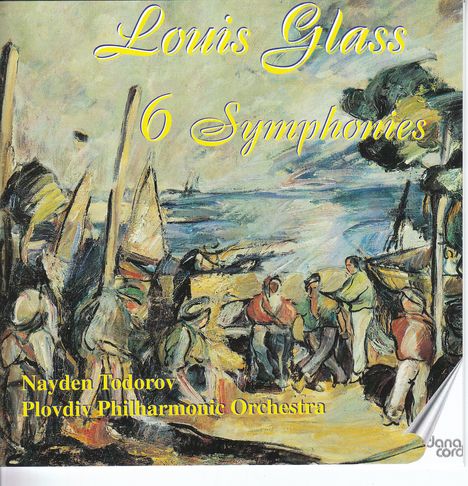 Louis Glass (1864-1936): Symphonien Nr.1-6, 4 CDs