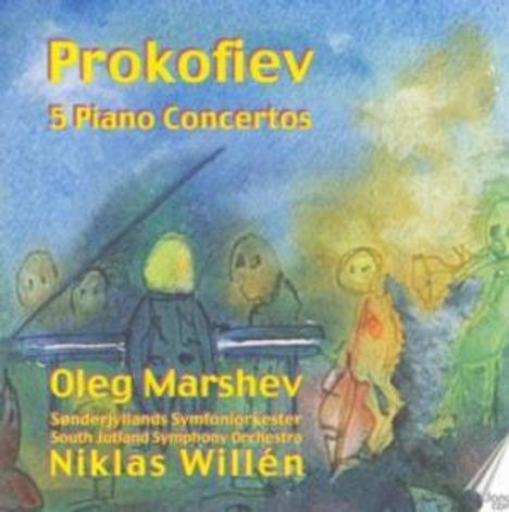 Serge Prokofieff (1891-1953): Klavierkonzerte Nr.1-5, 2 CDs