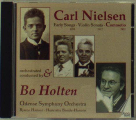Carl Nielsen (1865-1931): Sonate f.Violine & Klavier op.35, CD