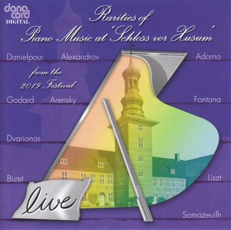 Rarities of Piano Music at »Schloss vor Husum« 2019, CD