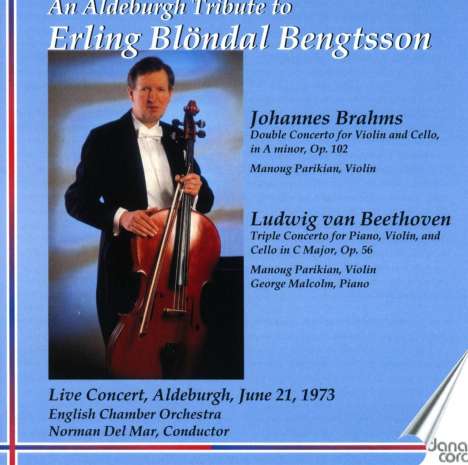 Erling Blöndal Bengtsson - A Tribute to Erling Blöndal Bengtsson, CD