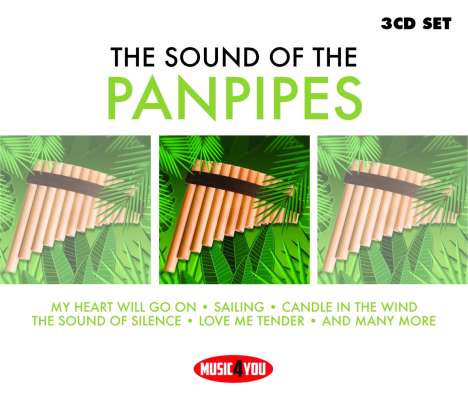 The Sound Of Panpipes, 3 CDs