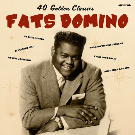 Fats Domino: 40 Golden Classics (180g), 2 LPs