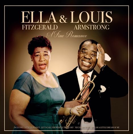 Louis Armstrong &amp; Ella Fitzgerald: A Fine Romance (180g), LP