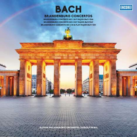 Johann Sebastian Bach (1685-1750): Brandenburgische Konzerte Nr.1,2,6 (180g), LP