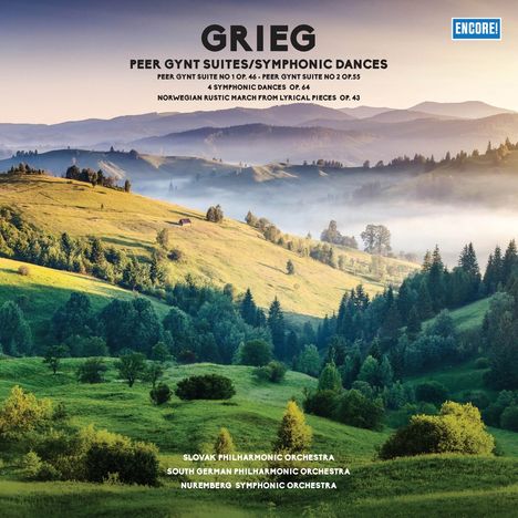 Edvard Grieg (1843-1907): Peer Gynt-Suiten Nr.1 &amp; 2 (180g), LP