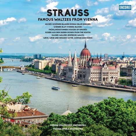 Johann Strauss II (1825-1899): Walzer - Famous Waltzes from Vienna (180g), LP