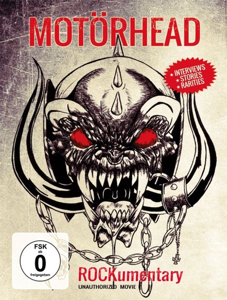 Motörhead - Rockumentary (Unauthorized Movie), DVD