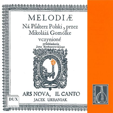 Melodies for the Polish Psalter, CD