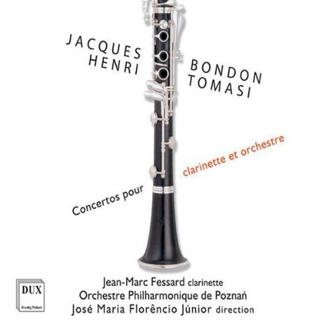 Jacques Bondon (1927-2008): Klarinettenkonzert "Concerto des Offrandes", CD