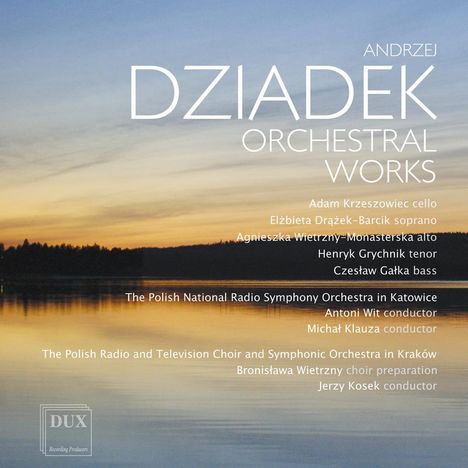 Andrzej Dziadek (geb. 1957): Orchesterwerke, CD