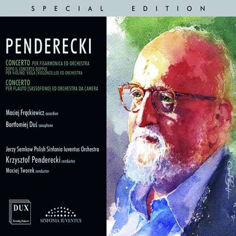Krzysztof Penderecki (1933-2020): Akkordeonkonzert (nach dem Konzert für Violine,Viola &amp; Orchester), CD