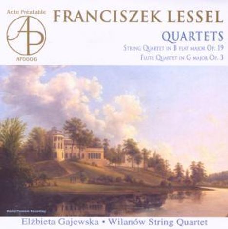 Franciszek Lessel (1780-1838): Streichquartett Nr.8, CD