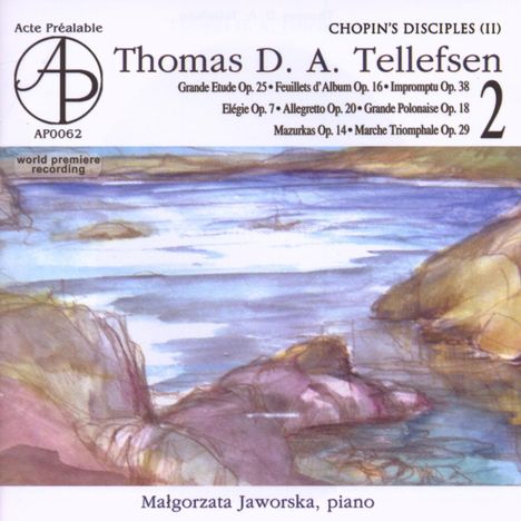 Thomas Tellefsen (1823-1874): Klavierwerke, CD