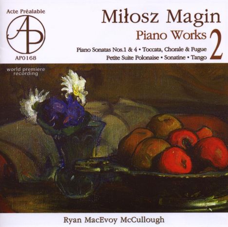Milosz Magin (1929-1999): Klaviersonaten Nr.1 &amp; 4, CD