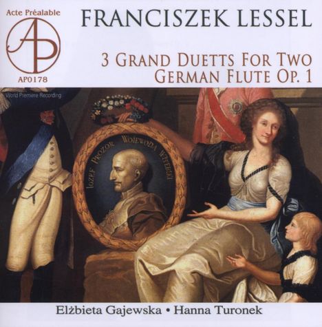 Franciszek Lessel (1780-1838): Duette für 2 Flöten op.1 Nr.1-3, CD