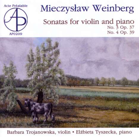 Mieczyslaw Weinberg (1919-1996): Violinsonaten Nr.3 &amp; 4, CD