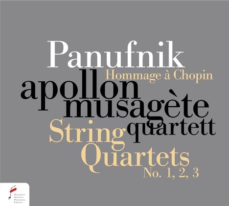 Andrzej Panufnik (1914-1991): Streichquartette Nr.1-3, CD