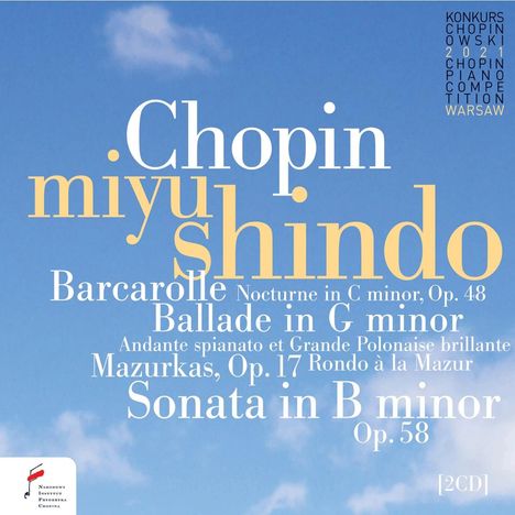 Frederic Chopin (1810-1849): Klaviersonate Nr.3 op.58, 2 CDs