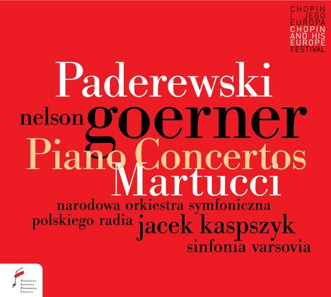 Ignaz Paderewski (1860-1941): Klavierkonzert op.17, CD