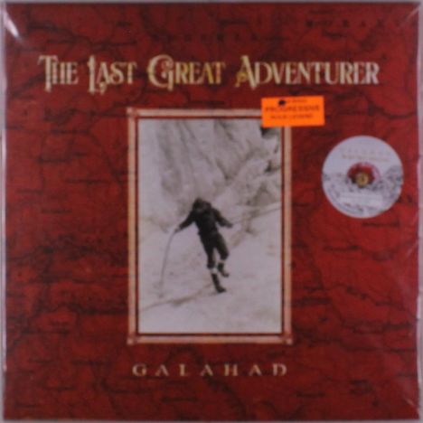 Galahad (England): Last Great Adventurer (Limited Numbered Edition) (Red W/ Black &amp; White Splatter Vinyl), LP