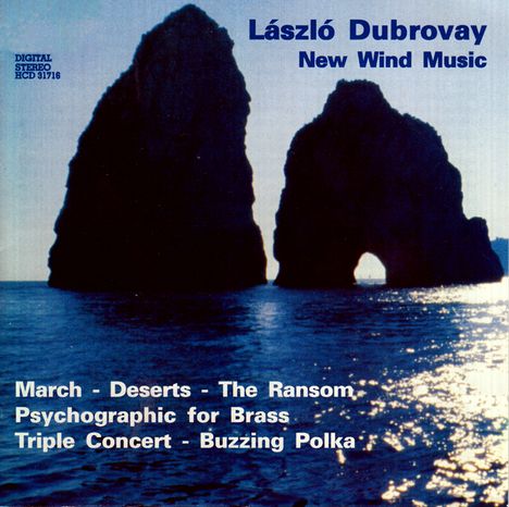 Laszlo Dubrovay (geb. 1943): New Wind Music, CD