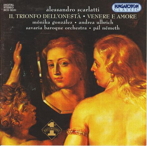 Alessandro Scarlatti (1660-1725): Serenade "Venere e Amore", CD