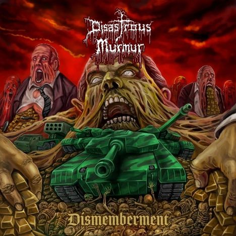 Disastrous Murmur: Dismemberment (Red Vinyl), LP