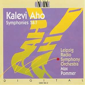 Kalevi Aho (geb. 1949): Symphonien Nr.5 &amp; 7, CD