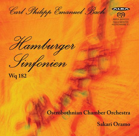 Carl Philipp Emanuel Bach (1714-1788): Symphonien Wq.182 Nr.1-6 "Hamburger", Super Audio CD