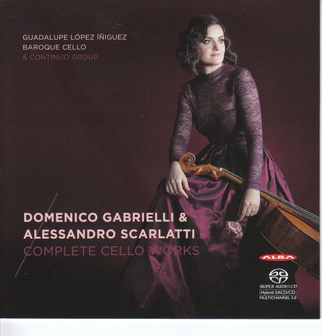 Domenico Gabrielli (1659-1690): Sämtliche Werke für Cello, Super Audio CD