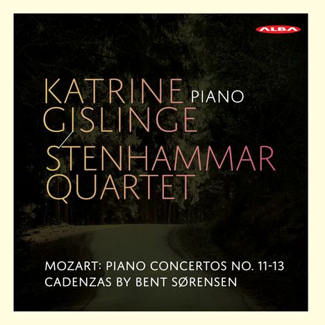 Wolfgang Amadeus Mozart (1756-1791): Klavierkonzerte Nr.11-13 (arr. für Klavier & Streichquartett), Super Audio CD