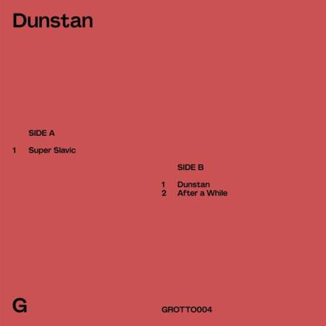 Dunstan: Dunstan Feat. Logan Richardson - Grotto EP, Single 10"