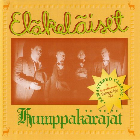 Eläkeläiset (Pensioners): Humppakäräjät (Yellow Vinyl), LP