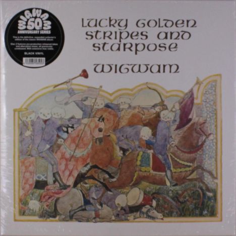 Wigwam (Finnland): Lucky Golden Stripes And Starpose, 2 LPs