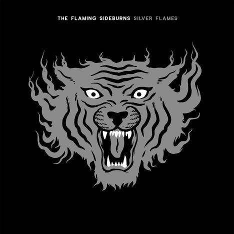 The Flaming Sideburns: Silver Flames (Limited Edition) (Red Vinyl), LP