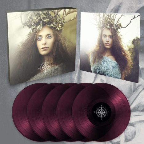 Swallow The Sun: Songs From The North I, II &amp; III (Transparent Violet Vinyl), 5 LPs