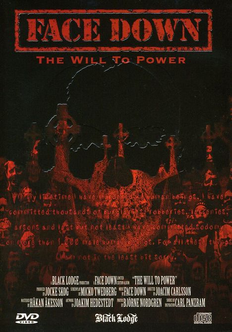 Face Down: The Will To Power, 2 DVD-Audio